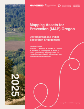 MAP Oregon report cover, with CSAW, Our Children Oregon, and Prevent Child Abuse Oregon partner logos